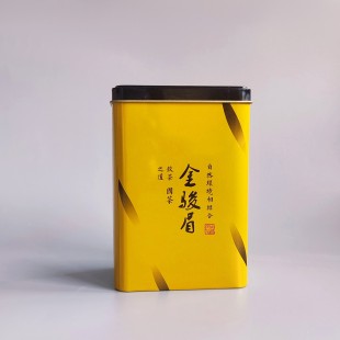 Червоний чай Цзінь Цзюнь Мей "Золоті брови" у металевій баночці (1шт, 125г)